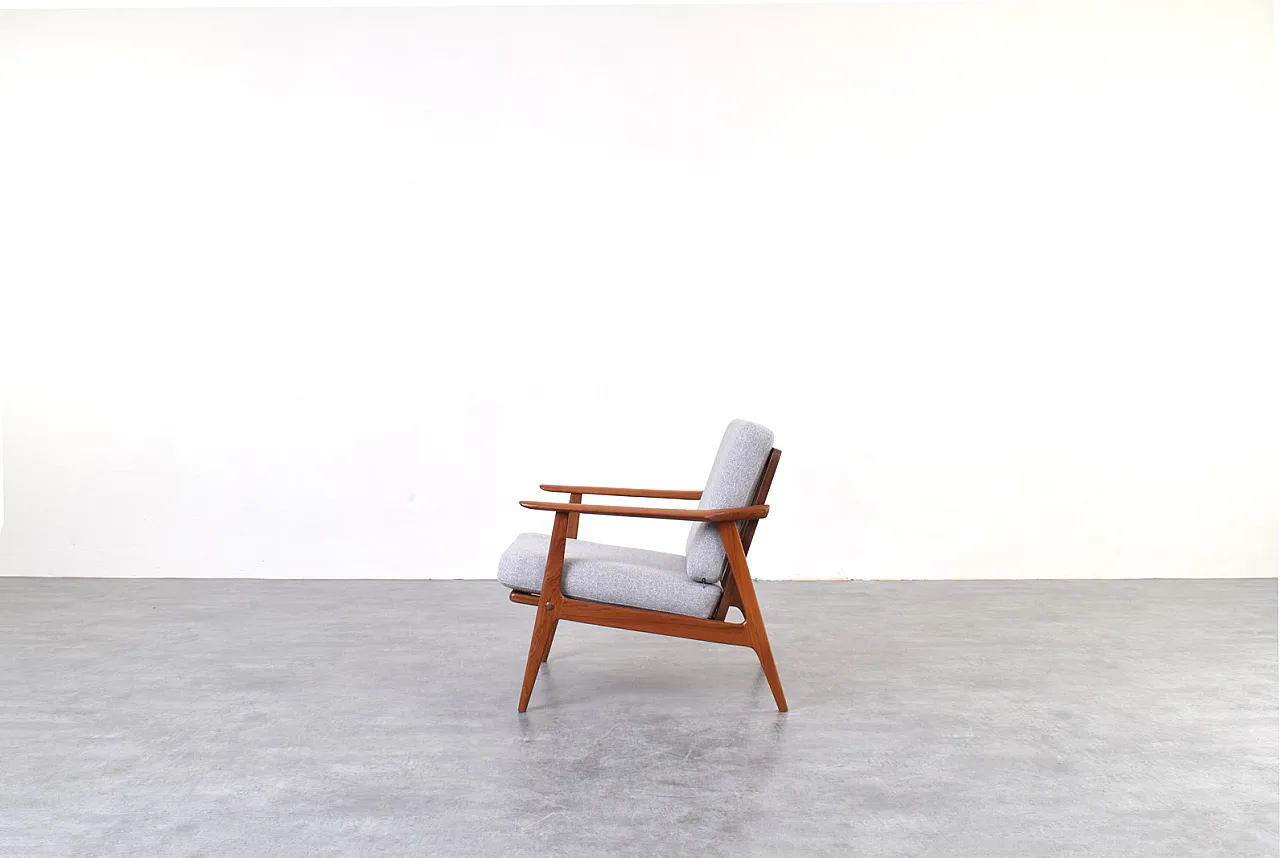 Mid-Century Danish Teak Lounge Chair, 1960s 4