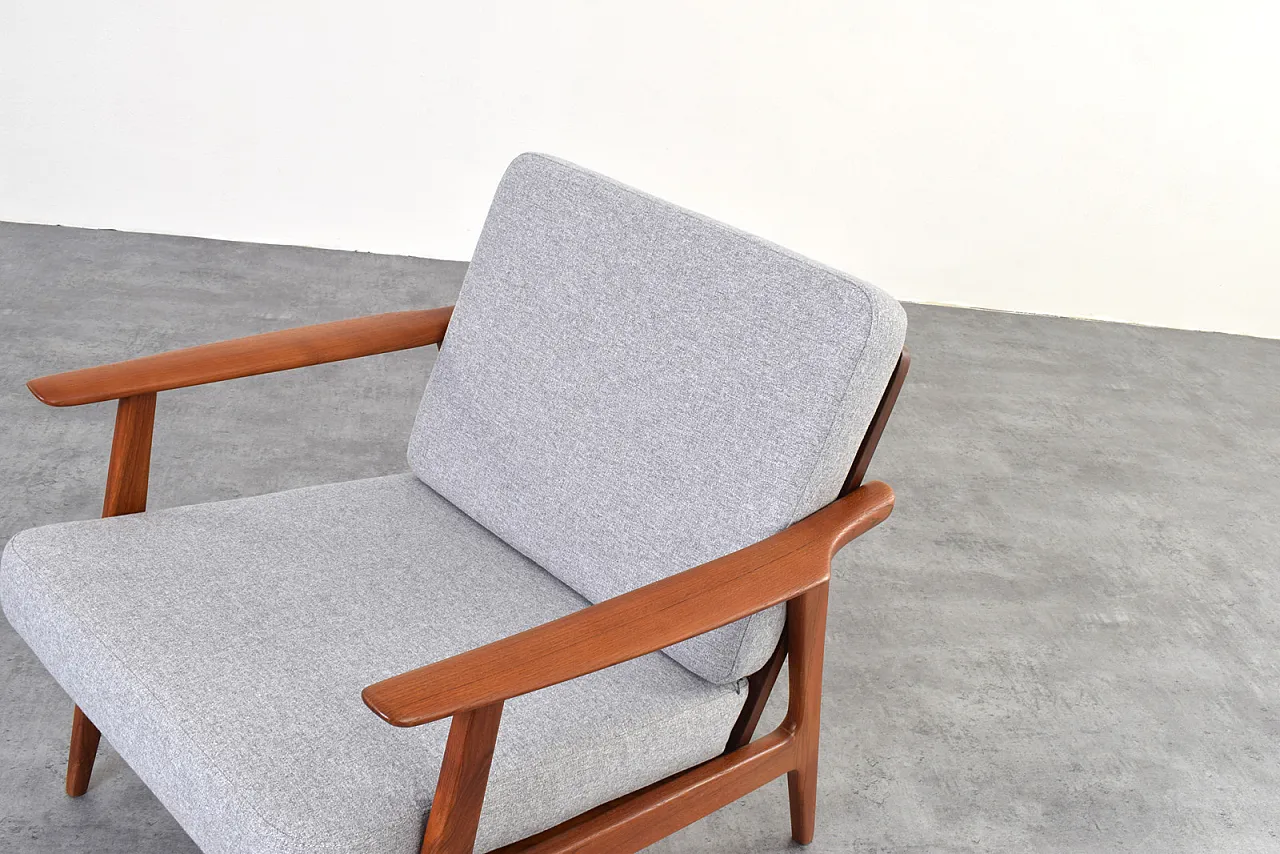 Mid-Century Danish Teak Lounge Chair, 1960s 10