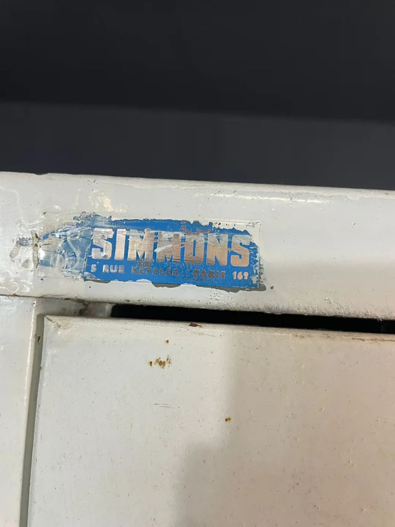 Armadietto industriale in metallo, anni '70 12