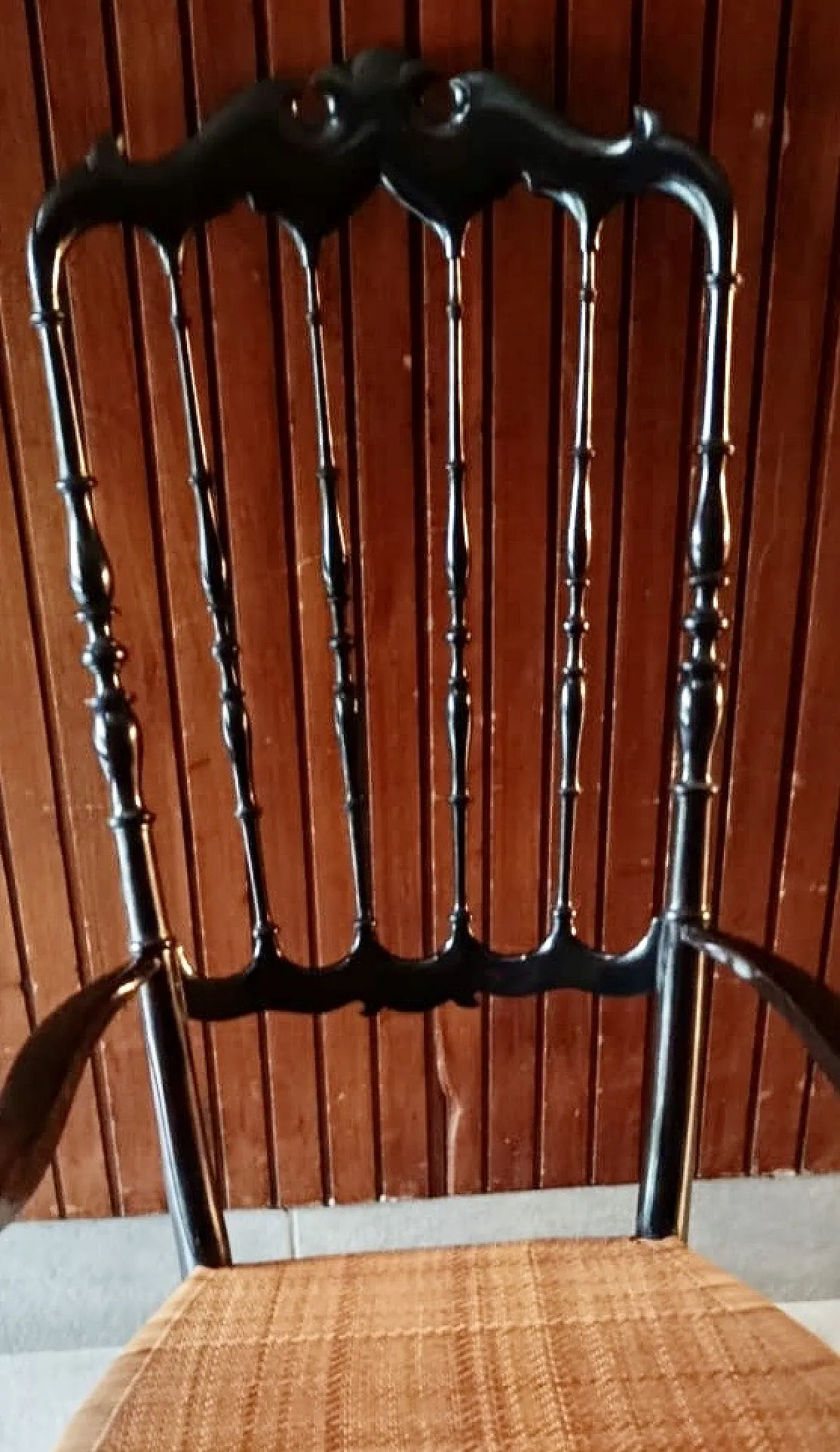 Sedia a dondolo Chiavarina metà ‘900 11