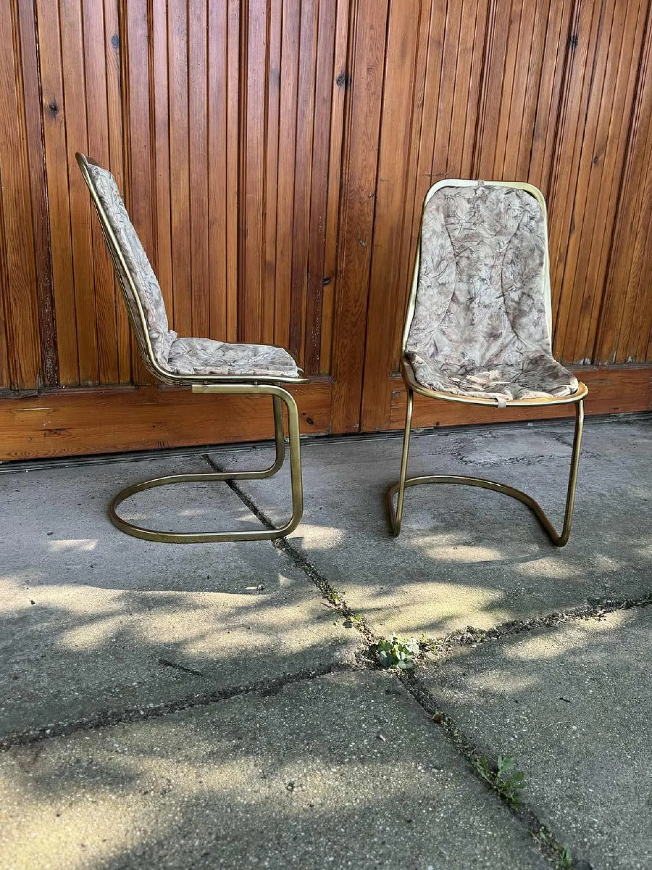 Pair of dining chairs by Gastone Rinaldi, 1970s 4