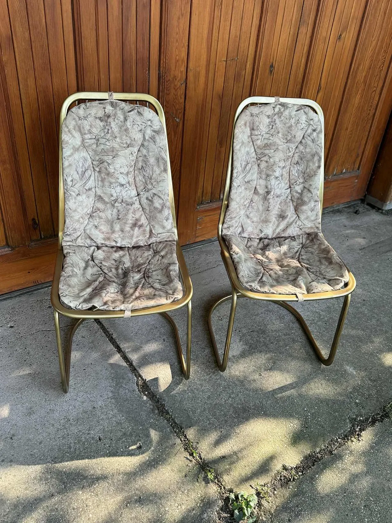 Pair of dining chairs by Gastone Rinaldi, 1970s 5