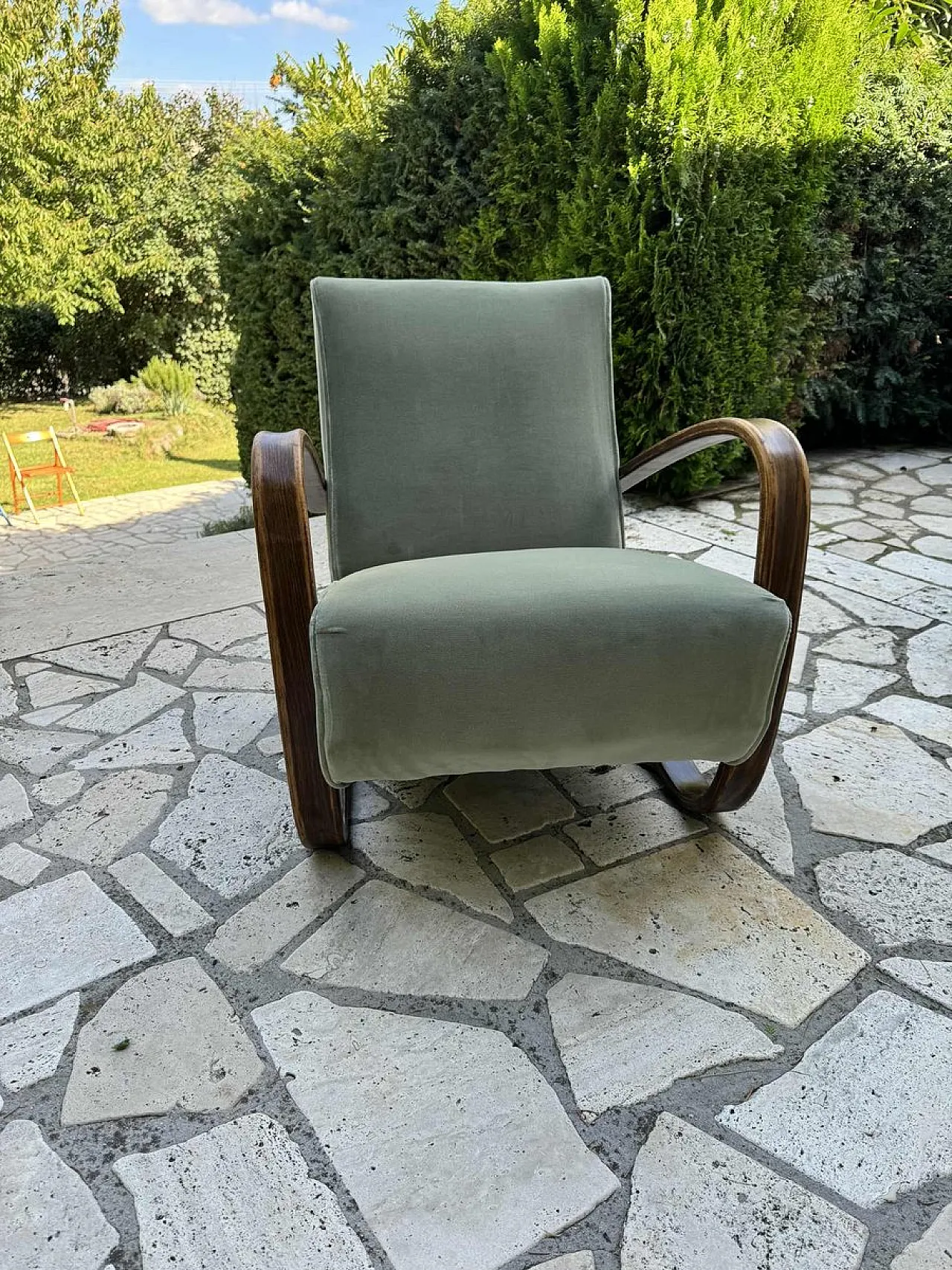 Model H 269 lounge chair by Jindrich Halabala, 1930s 4