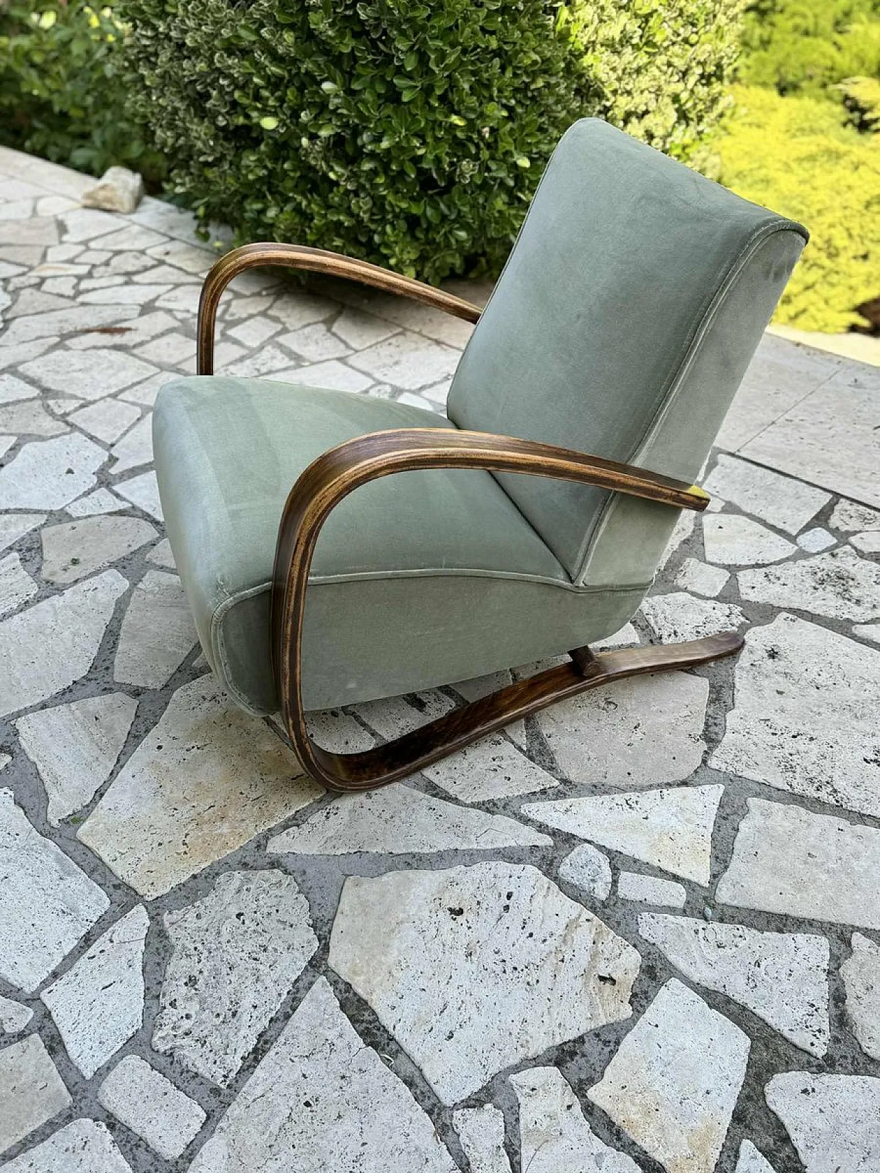 Model H 269 lounge chair by Jindrich Halabala, 1930s 6