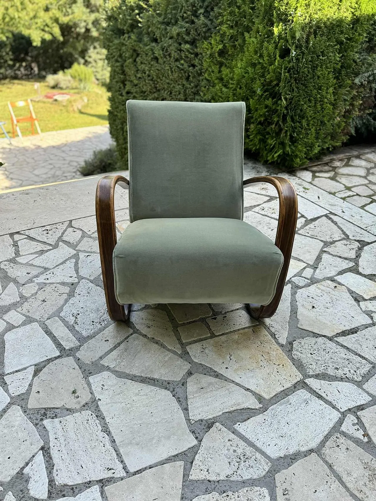 Model H 269 lounge chair by Jindrich Halabala, 1930s 8