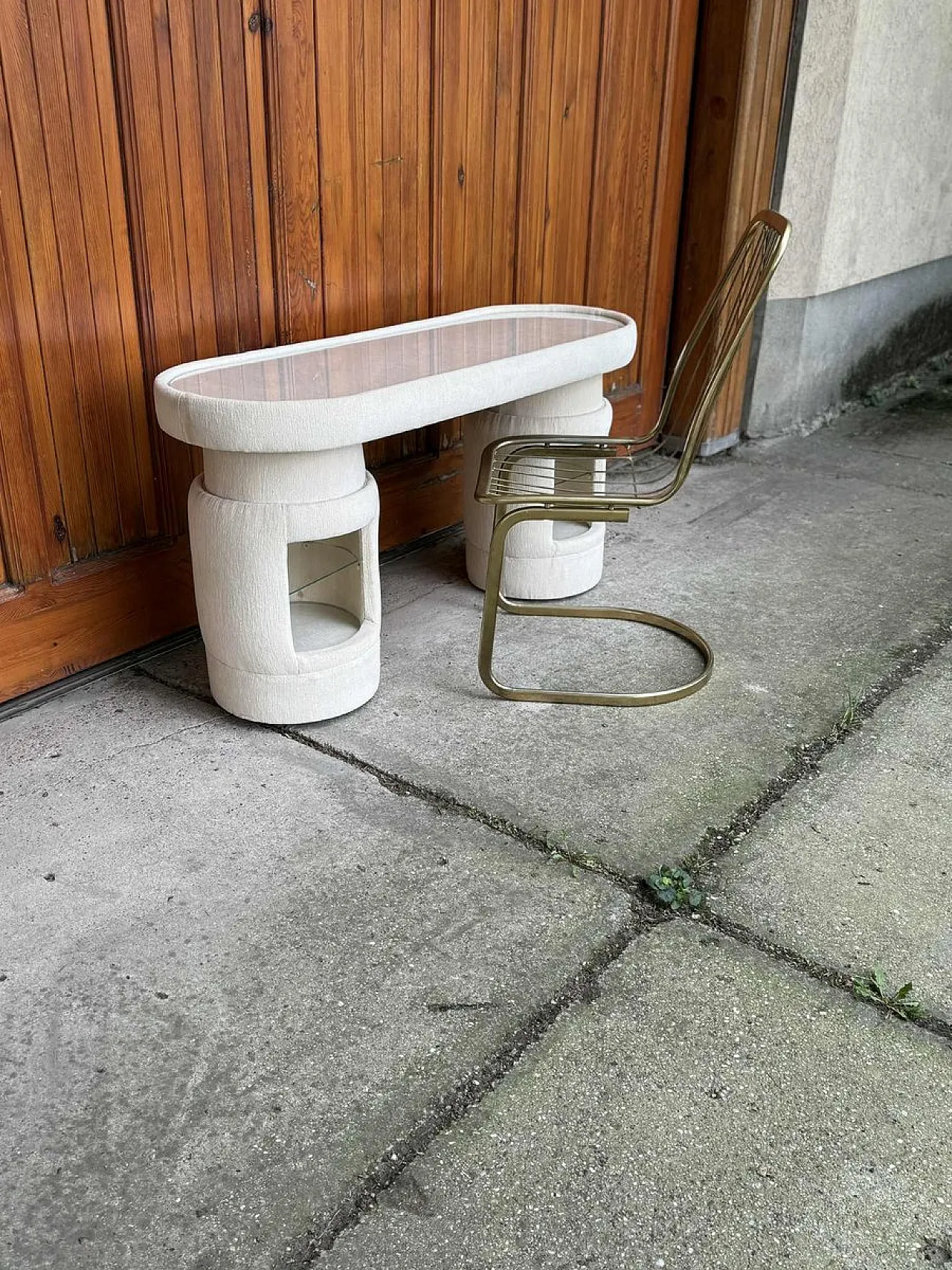 Dressing table with chair by Kecskemét Furniture, 1970s 2