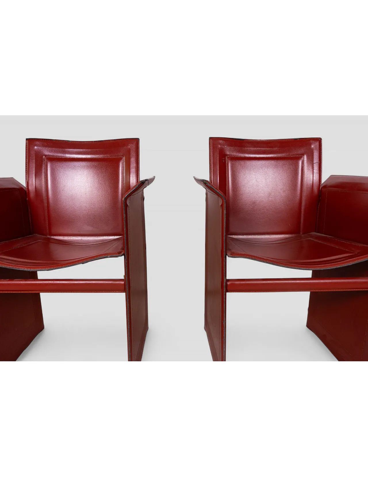 Pair of Korium style armchairs, 1970s 7