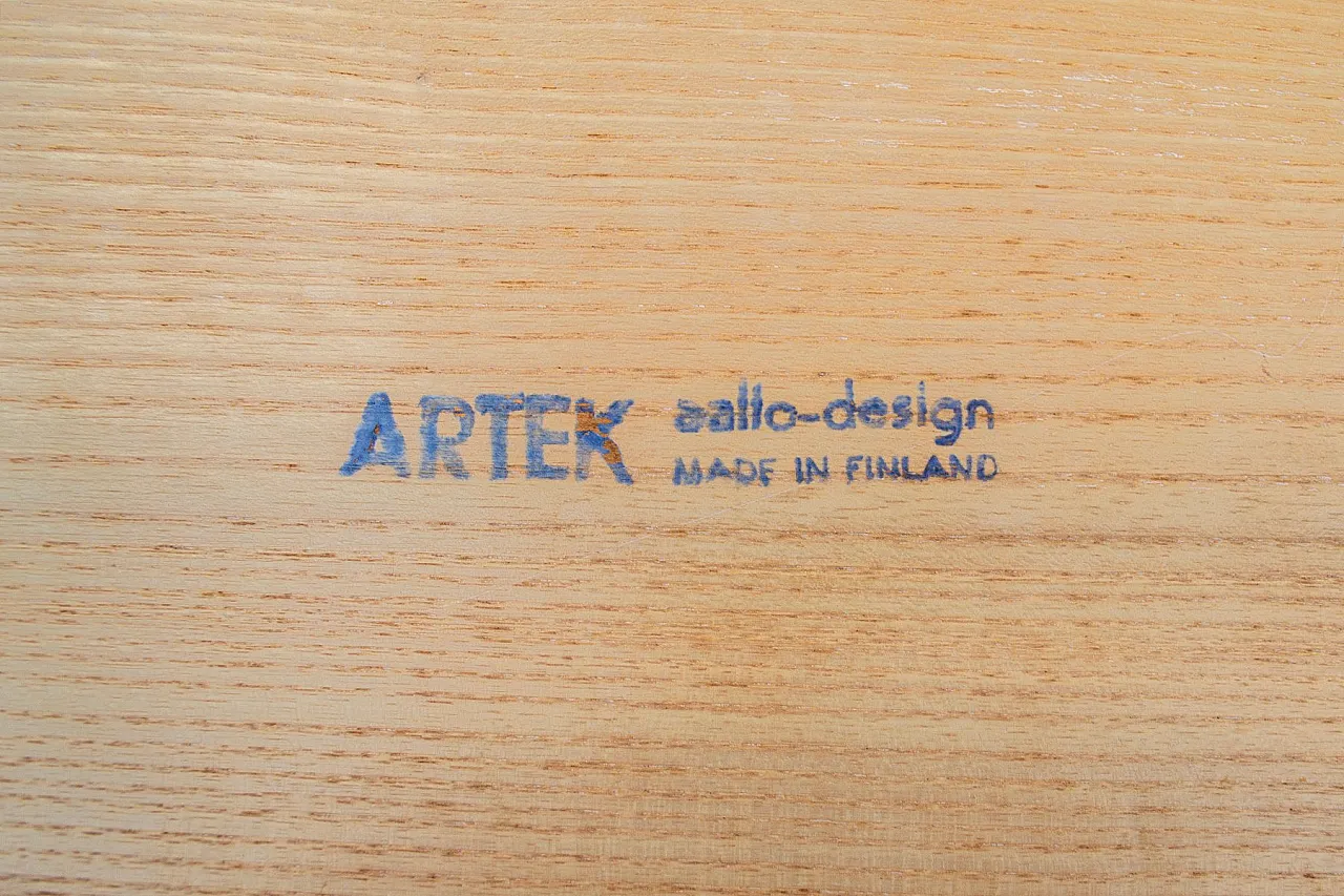 4 Sgabelli X600 di Alvar Aalto per Artek, anni '70 6