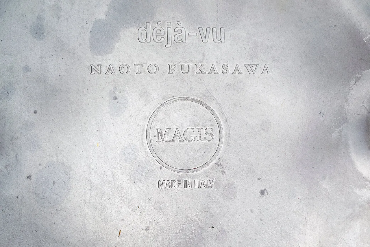 3 Sgabelli Déjà-Vu in alluminio di Naoto Fukasawa per Magis, anni 2000 5