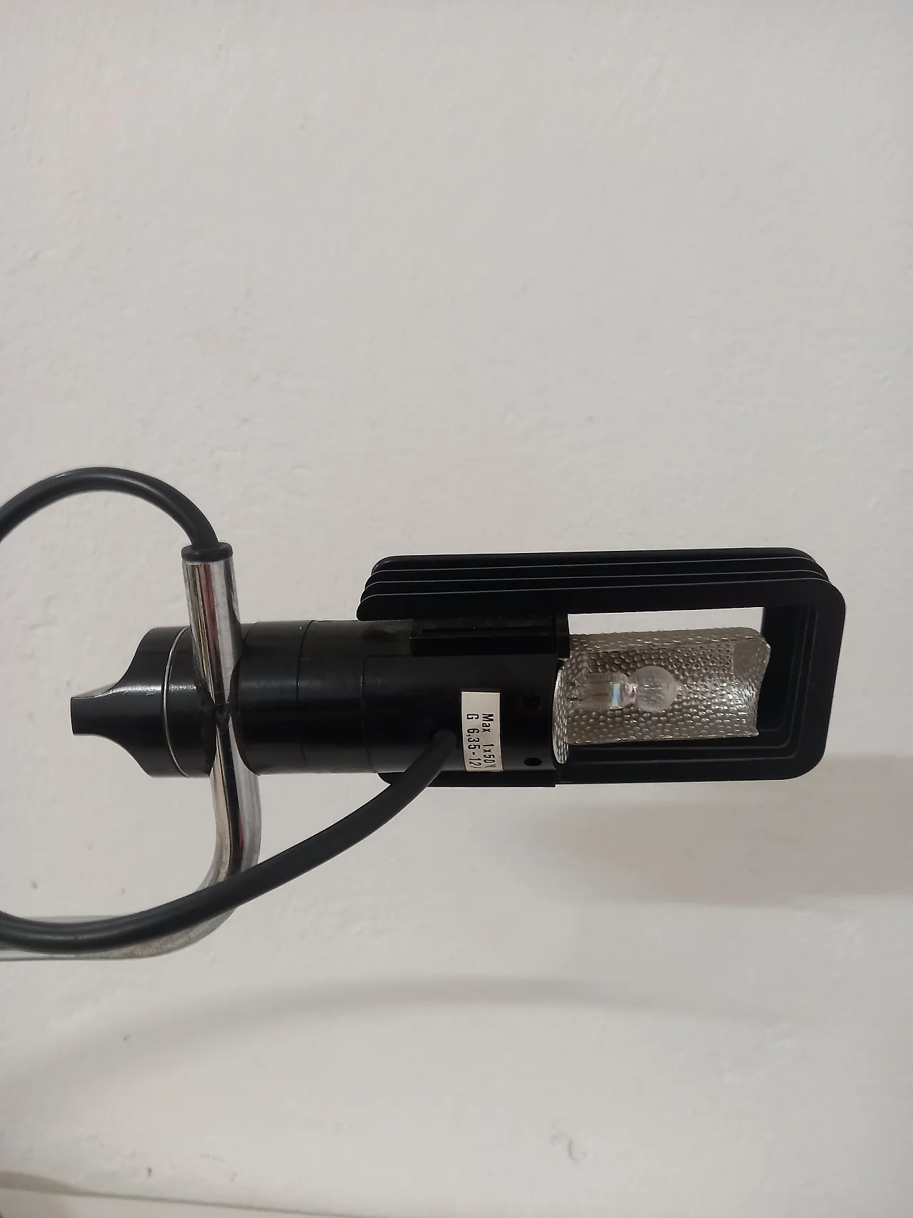 Lampada da tavolo Wing di Bruno Gecchelin per Oluce, anni '70 7