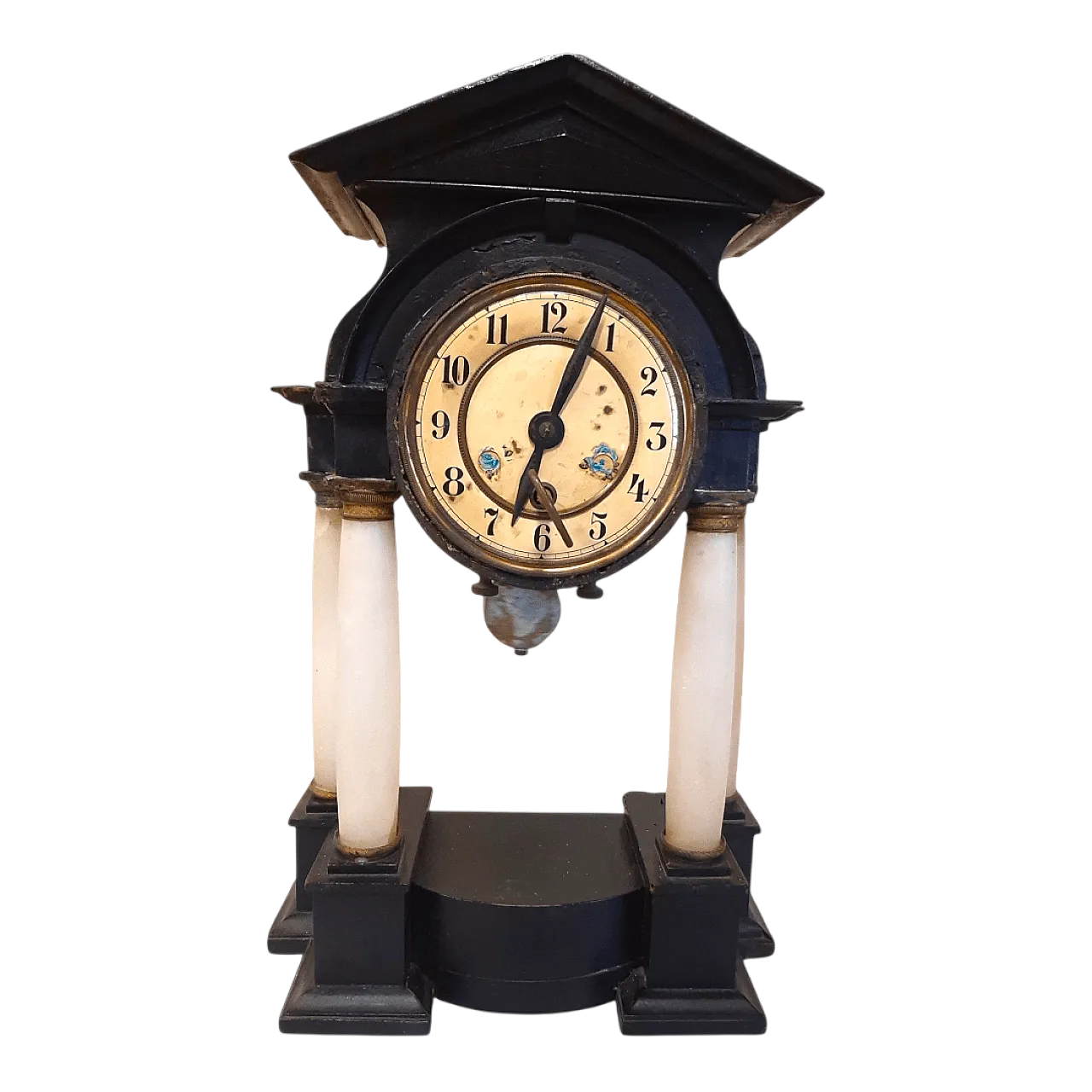 Temple clock Empire style, 19th century 20