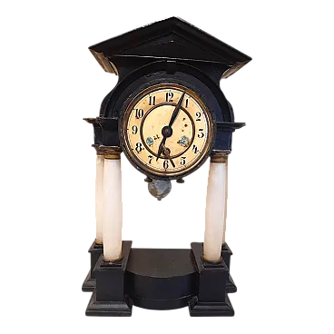 Temple clock Empire style, 19th century