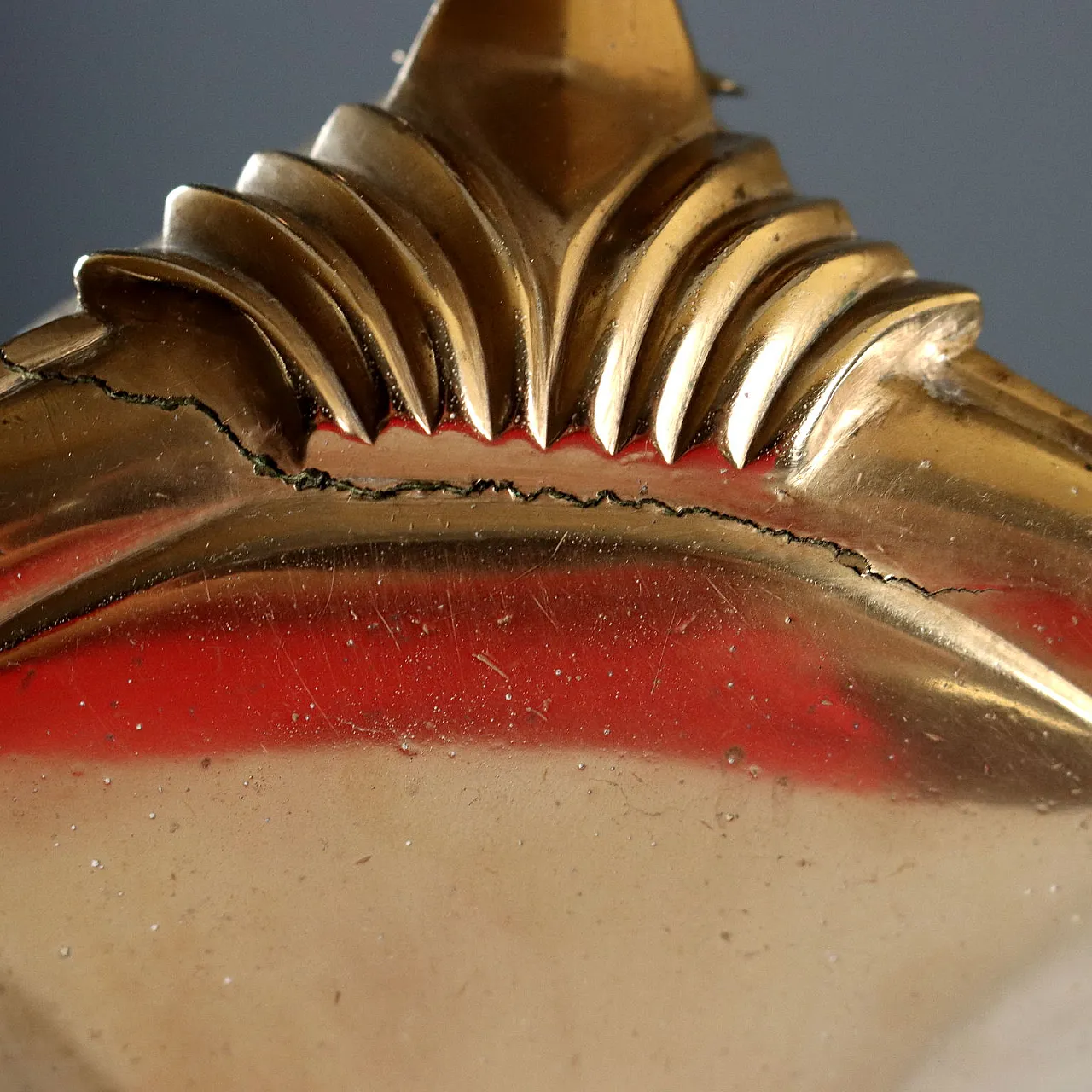 Pair of table lamps in bronze and carved wood, 19th century 7