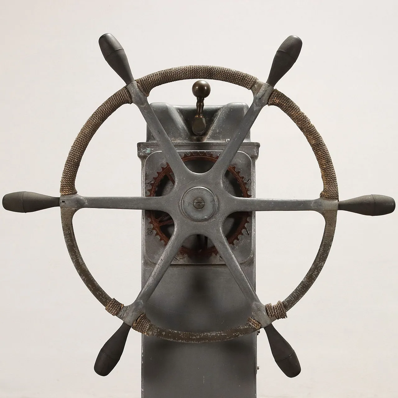 Sperry Gyroscope Company ship's wheel 3