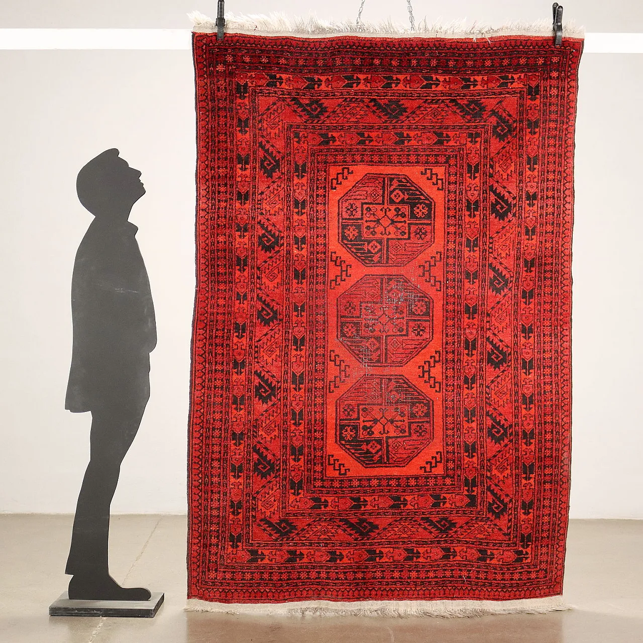 Tappeto Bukhara afgano in lana 2