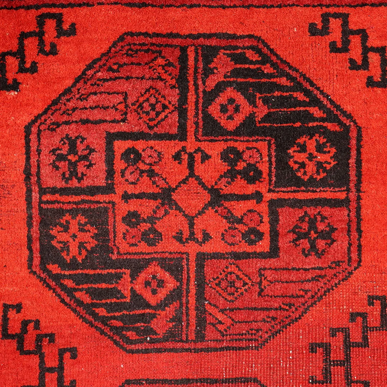 Tappeto Bukhara afgano in lana 3