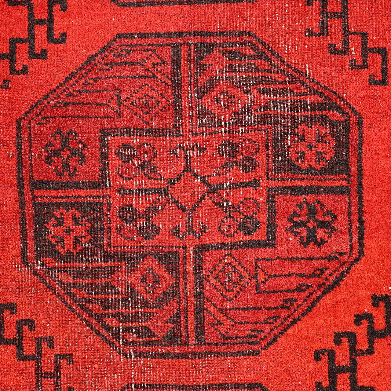 Tappeto Bukhara afgano in lana 4