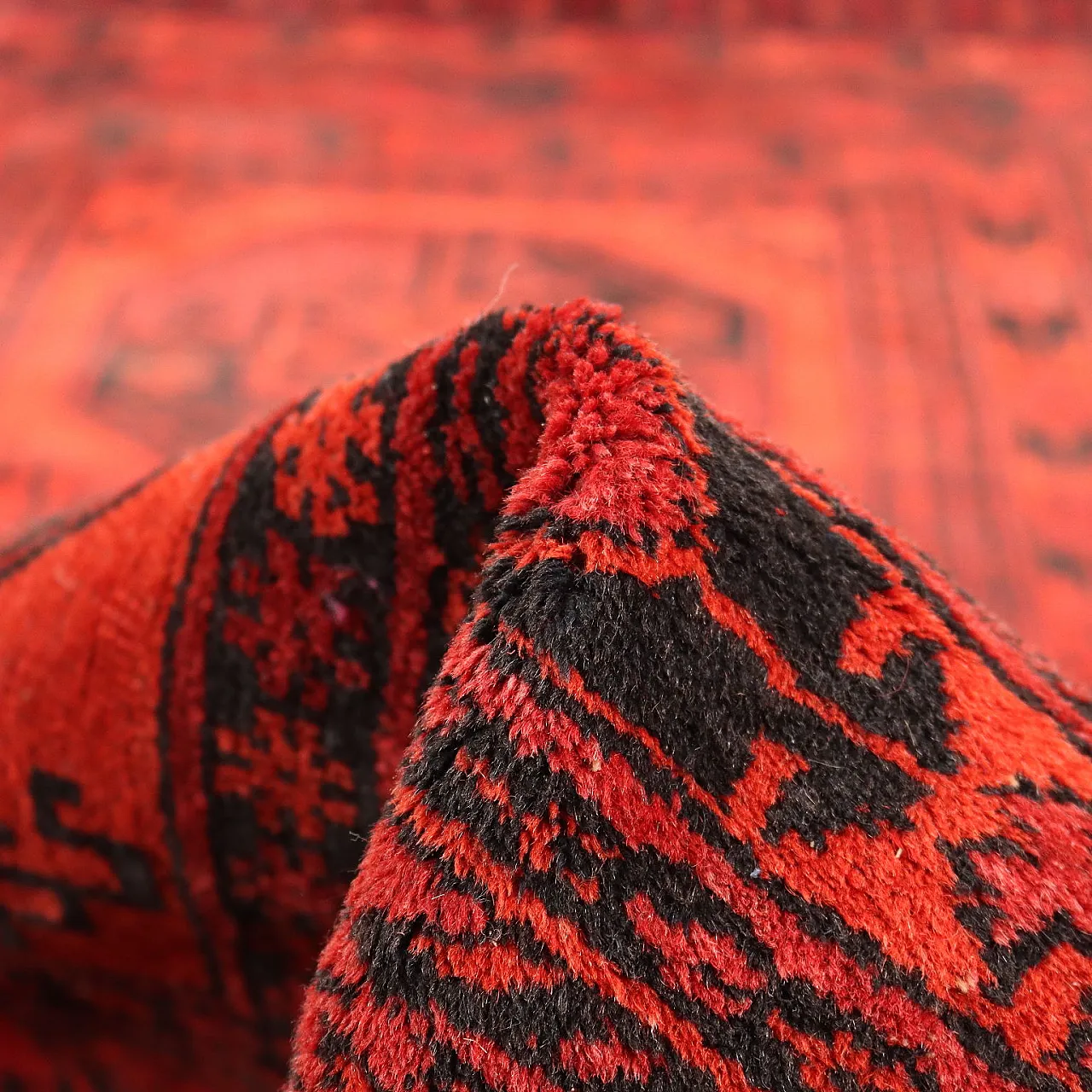 Tappeto Bukhara afgano in lana 10