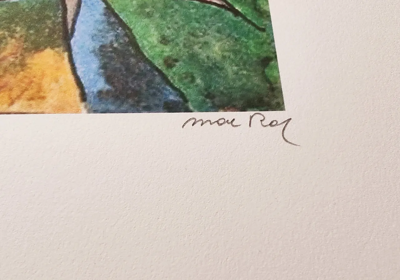Litografia in serie limitata di Man Ray, anni '70 1