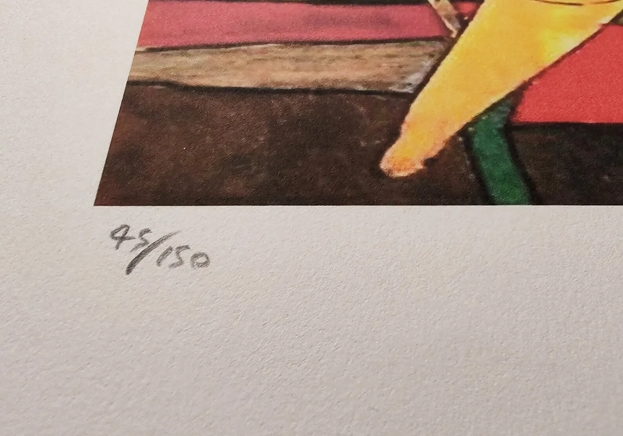 Litografia in serie limitata di Man Ray, anni '70 2