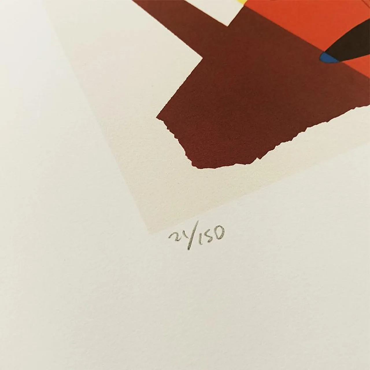Litografia in edizione limitata di Man Ray, anni '70 3
