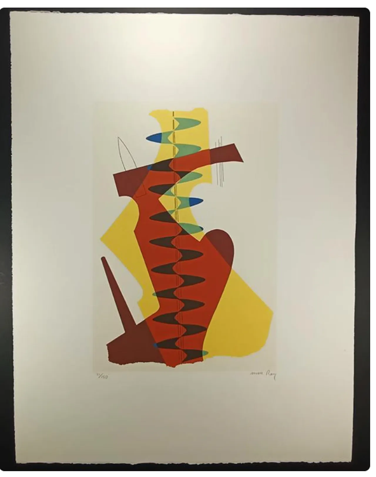 Litografia in edizione limitata di Man Ray, anni '70 7
