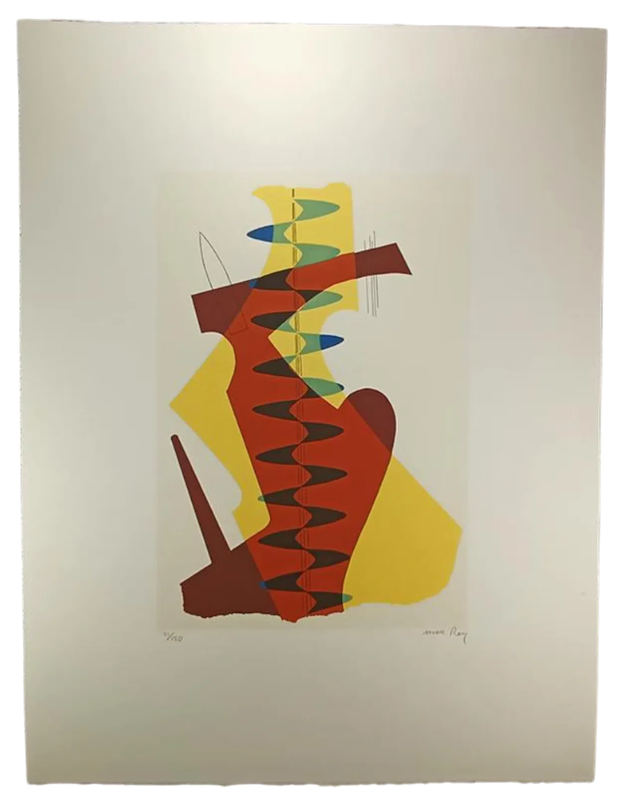 Litografia in edizione limitata di Man Ray, anni '70 8