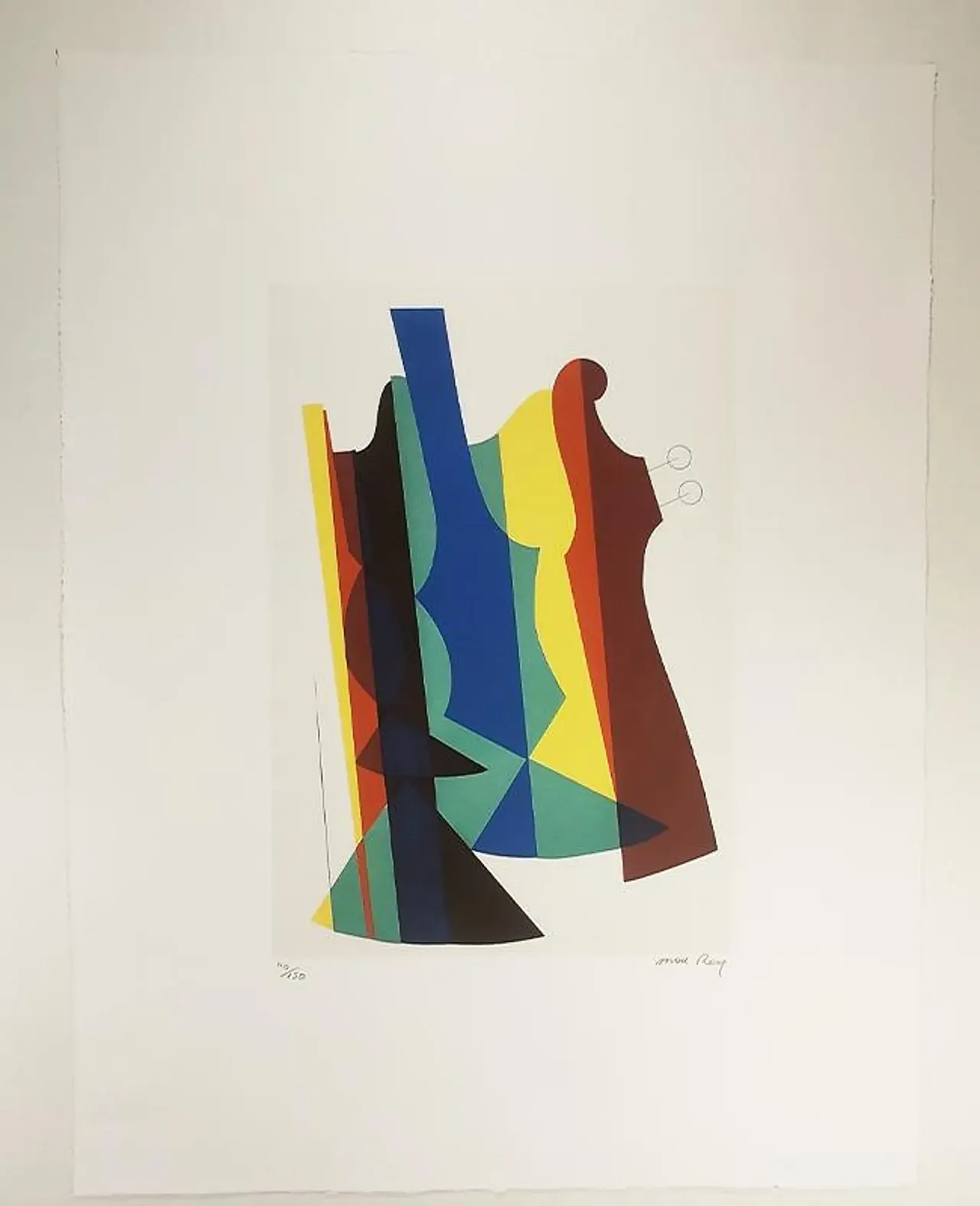 Litografia in edizione limitata di Man Ray, anni '70 1