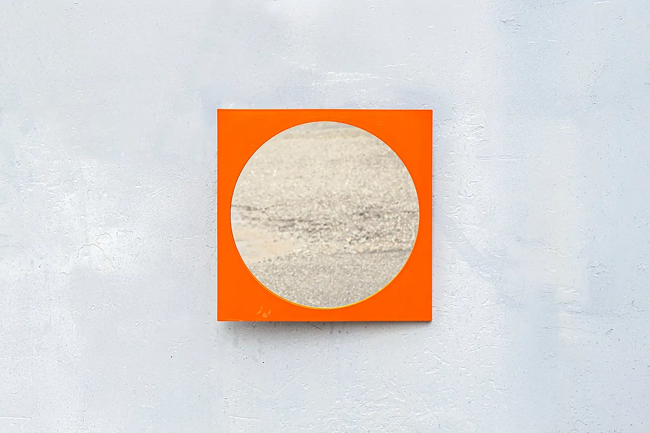 Specchio nr. 4724/5 di Gino Colombini per Kartell, anni '70 1