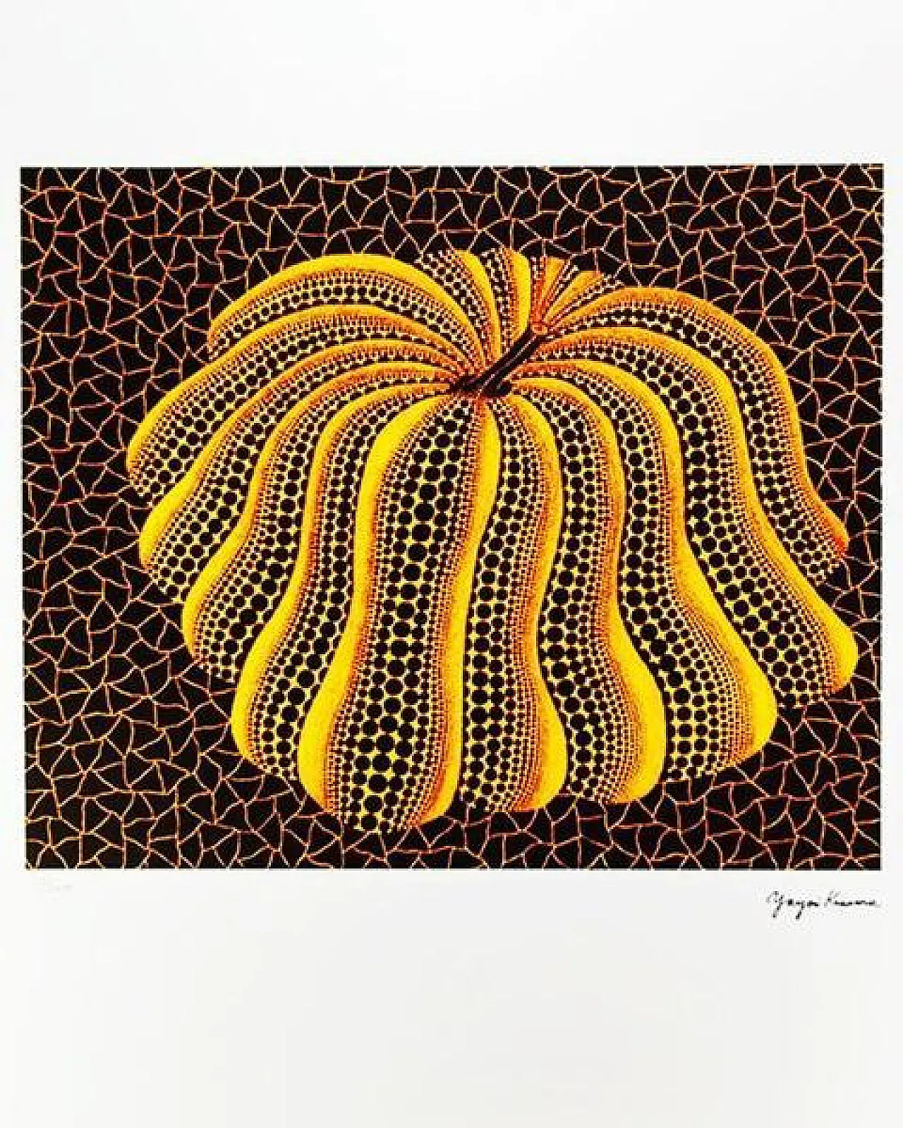 Yayoi Kusama limited edition lithograph, 1990s | intOndo
