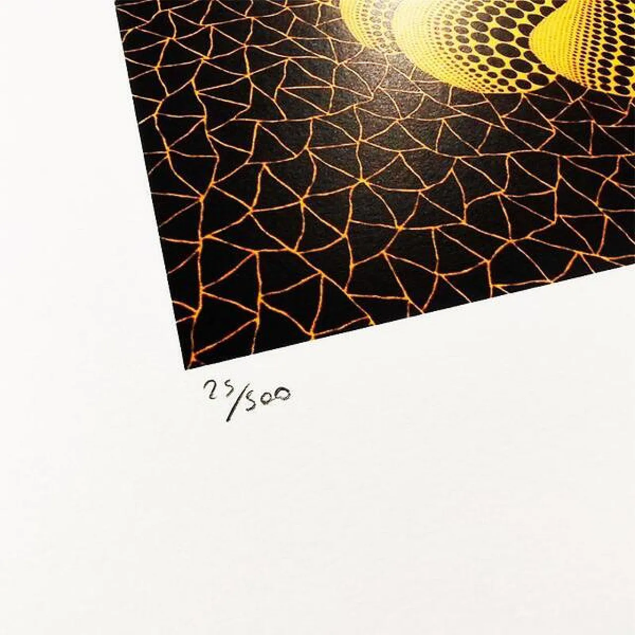 Litografia in edizione limitata di Yayoi Kusama, anni '90 4