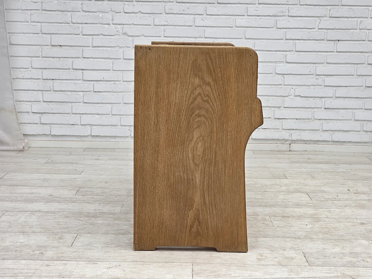 Danish chest of drawers, oak wood, , 1970s 9