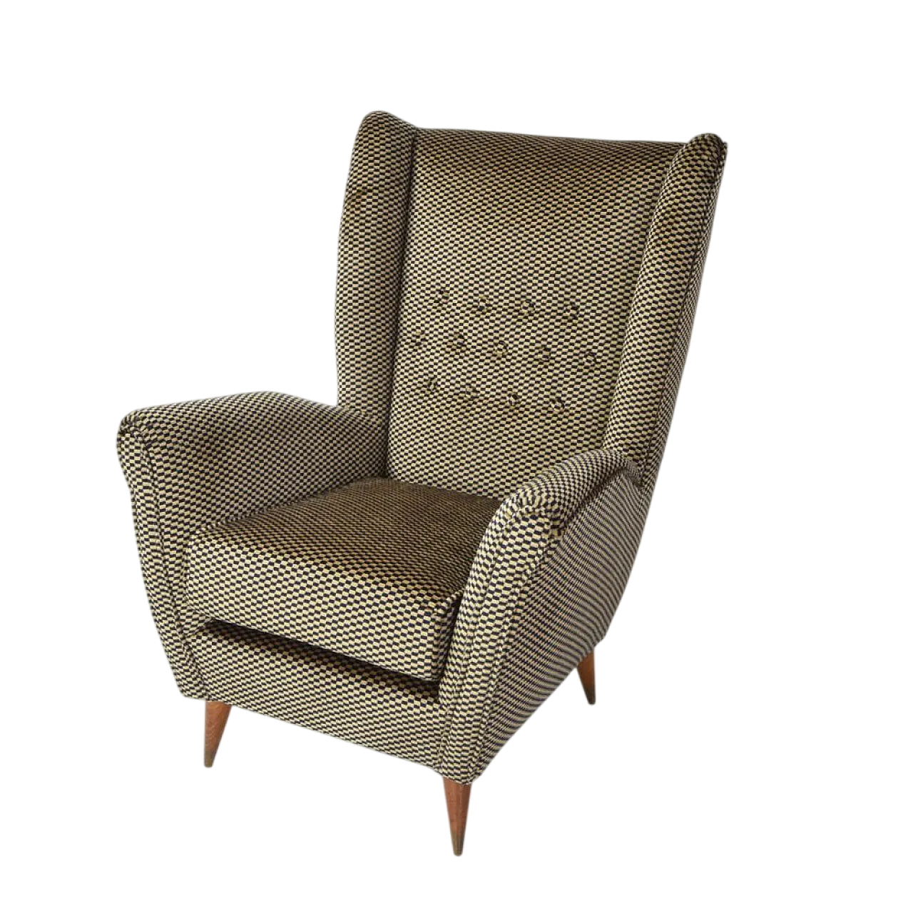 Armchair attributed to Gio Ponti for ISA, 1950s 12