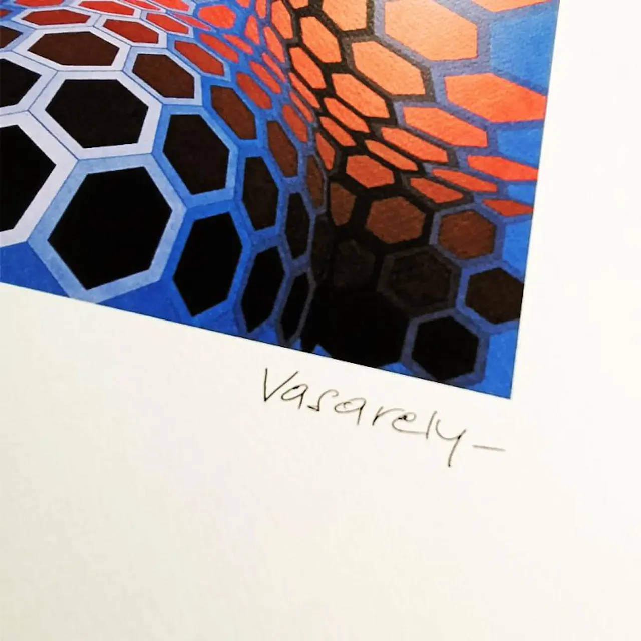Victor Vasarely Limited numbered Edition Lithograph, 1970s 1