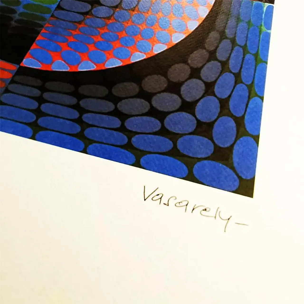 Victor Vasarely Limited numbered Edition Lithograph, 1970s 3