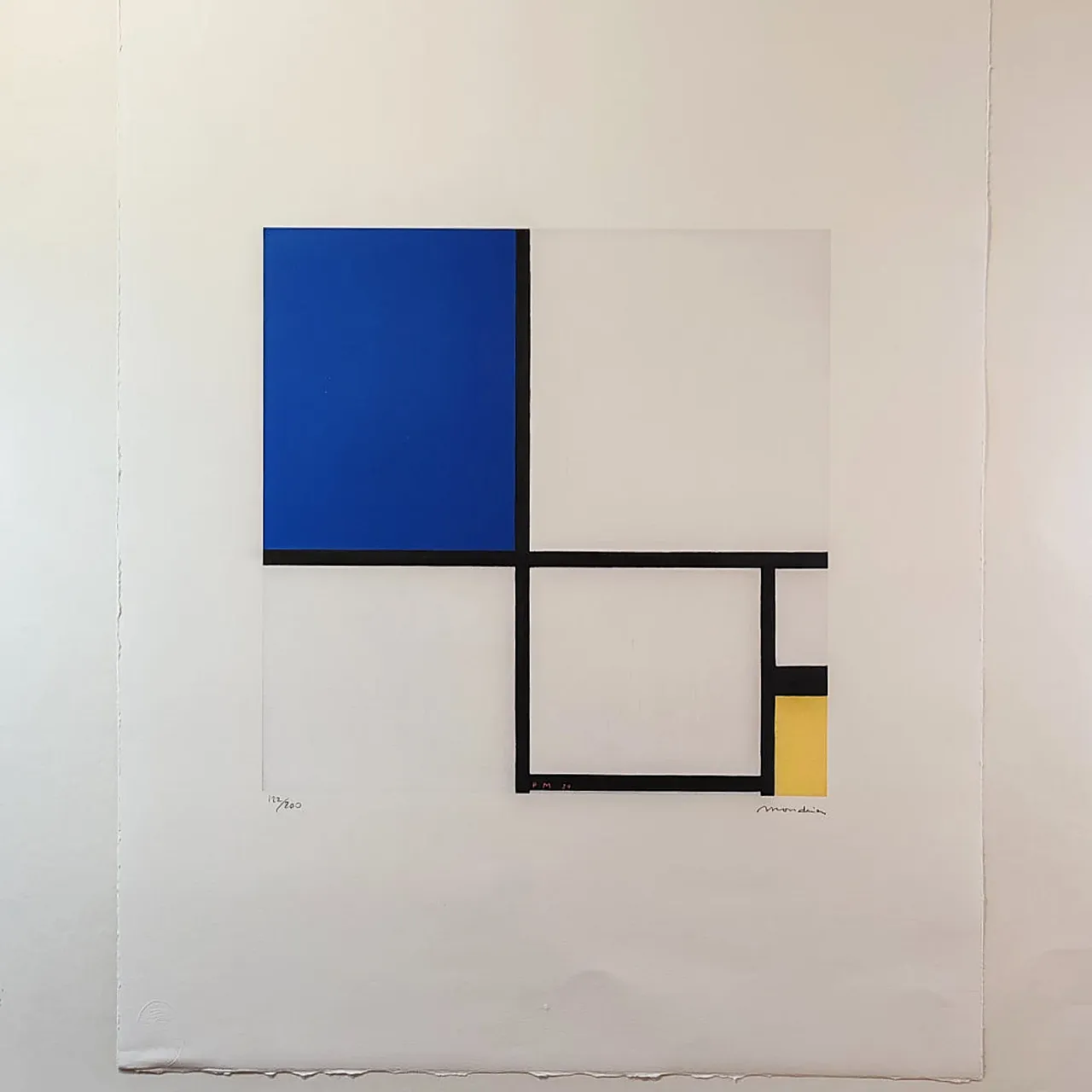 Piet Mondrian Limited Edition Lithograph, 1970s 2