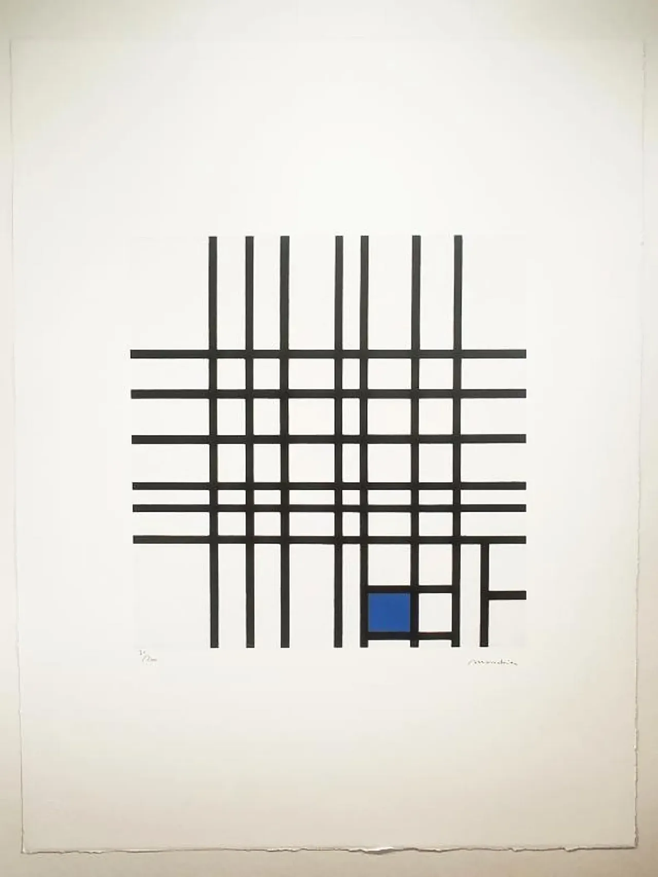 Piet Mondrian Limited Edition Lithograph, 1970s 1