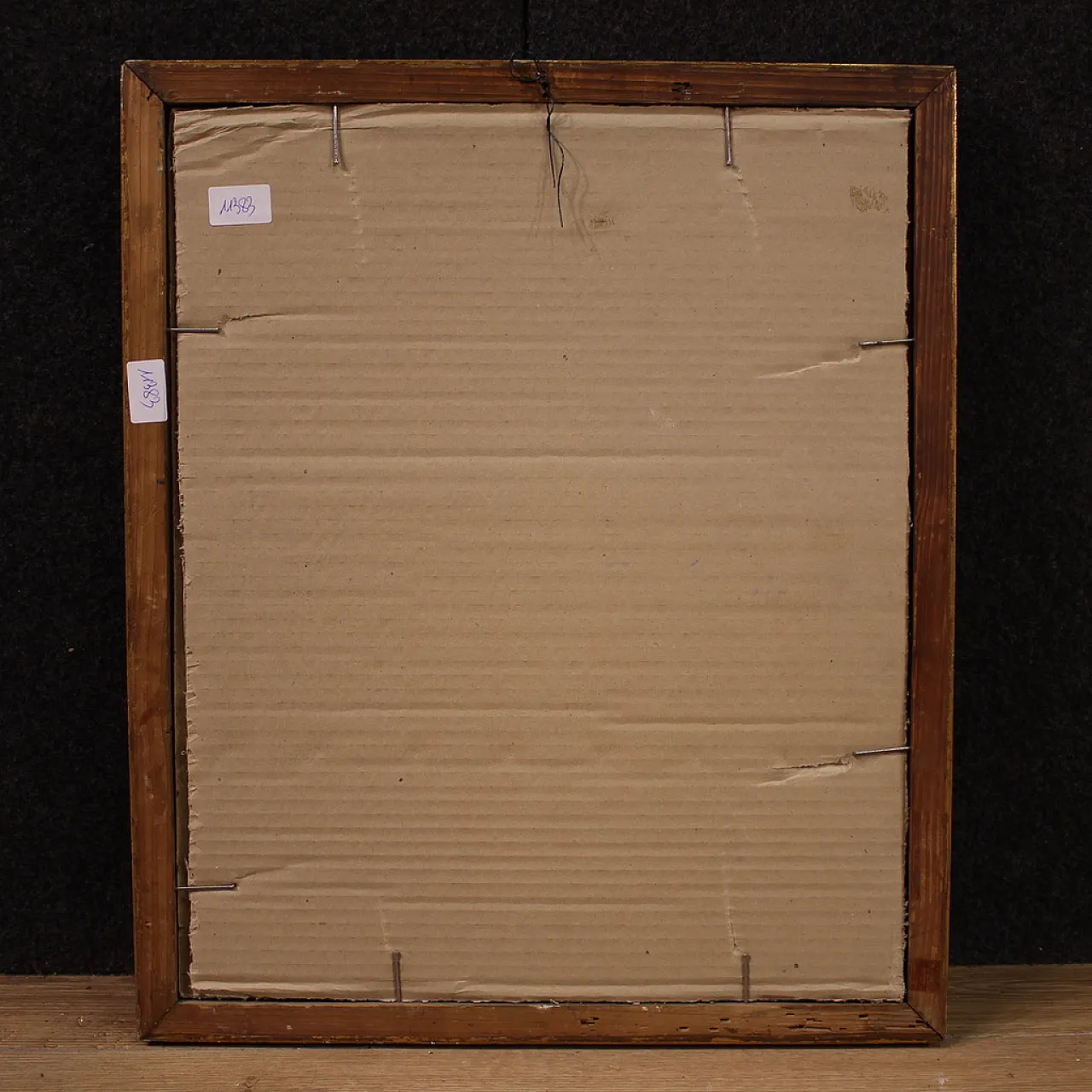 E. Vass, Ritratto di militare firmato e datato, 1915 8