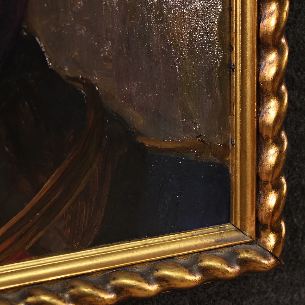 E. Vass, Ritratto di militare firmato e datato, 1915 10