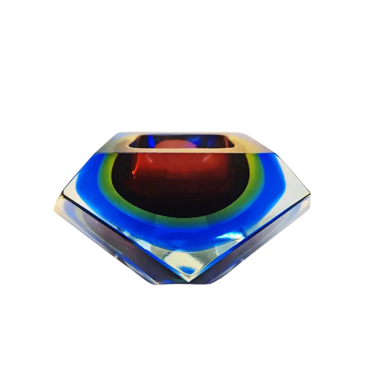 Posacenere in vetro di Murano di Flavio Poli per Seguso, anni '60 9