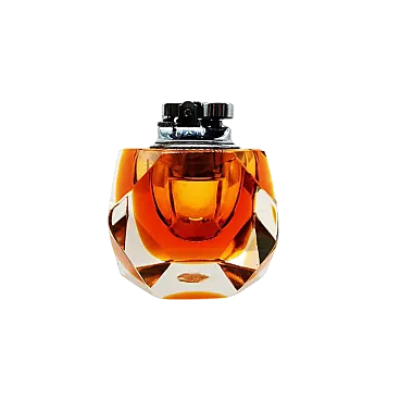 Table lighter in Murano glass by Flavio Poli for Seguso, 1960s