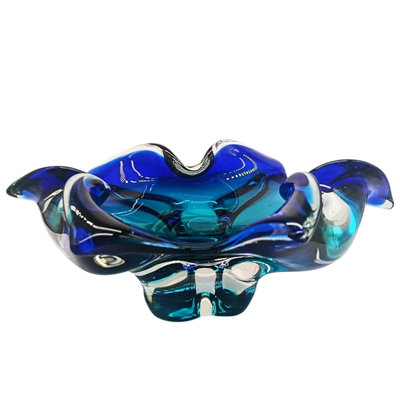 Posacenere o svuotatasche in vetro di Murano, anni '60 8