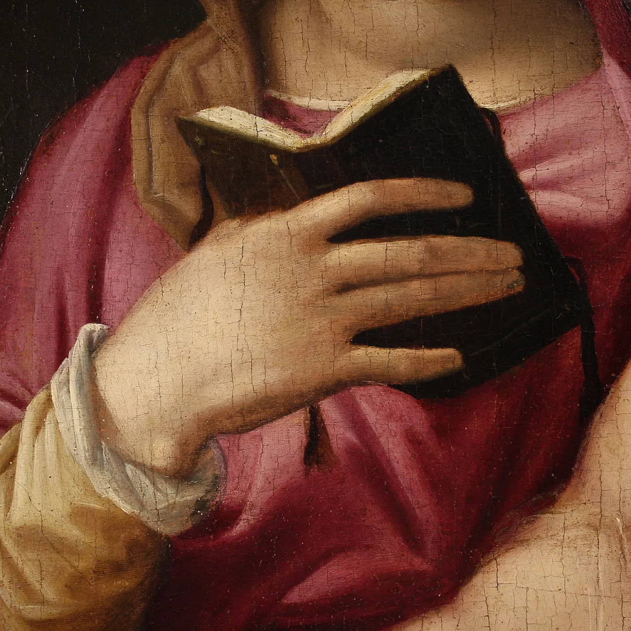 Painted on the table Madonna and Child and San Giovannino, 16th c. 8