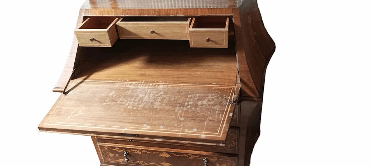 Secretaires A Ribalta Con Specchiera, 20s 2