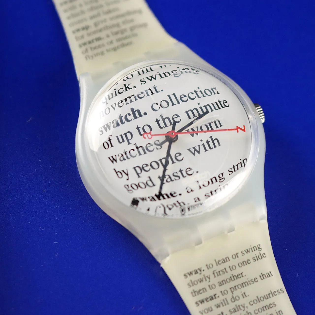 Orologio Swatch Serie Originals per Biblioteca Ambrosiana, anni 2000 2