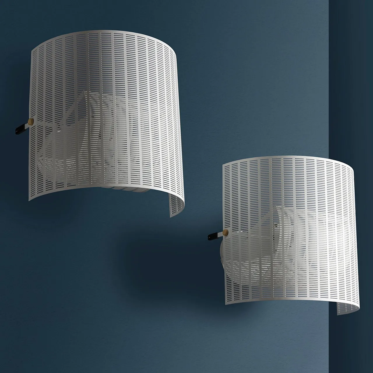 Coppia di lampade Shogun di Mario Botta per Artemide, anni '80 2