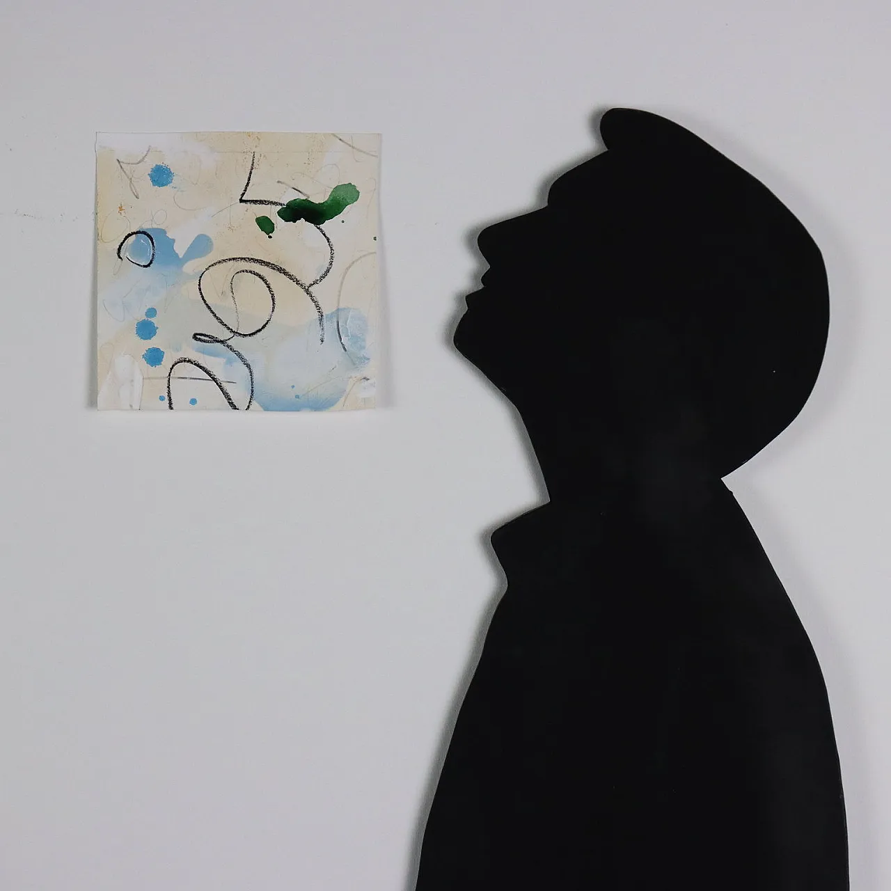 Dipinto contemporaneo di Paolo Patelli, tecnica mista, anni 2000 2