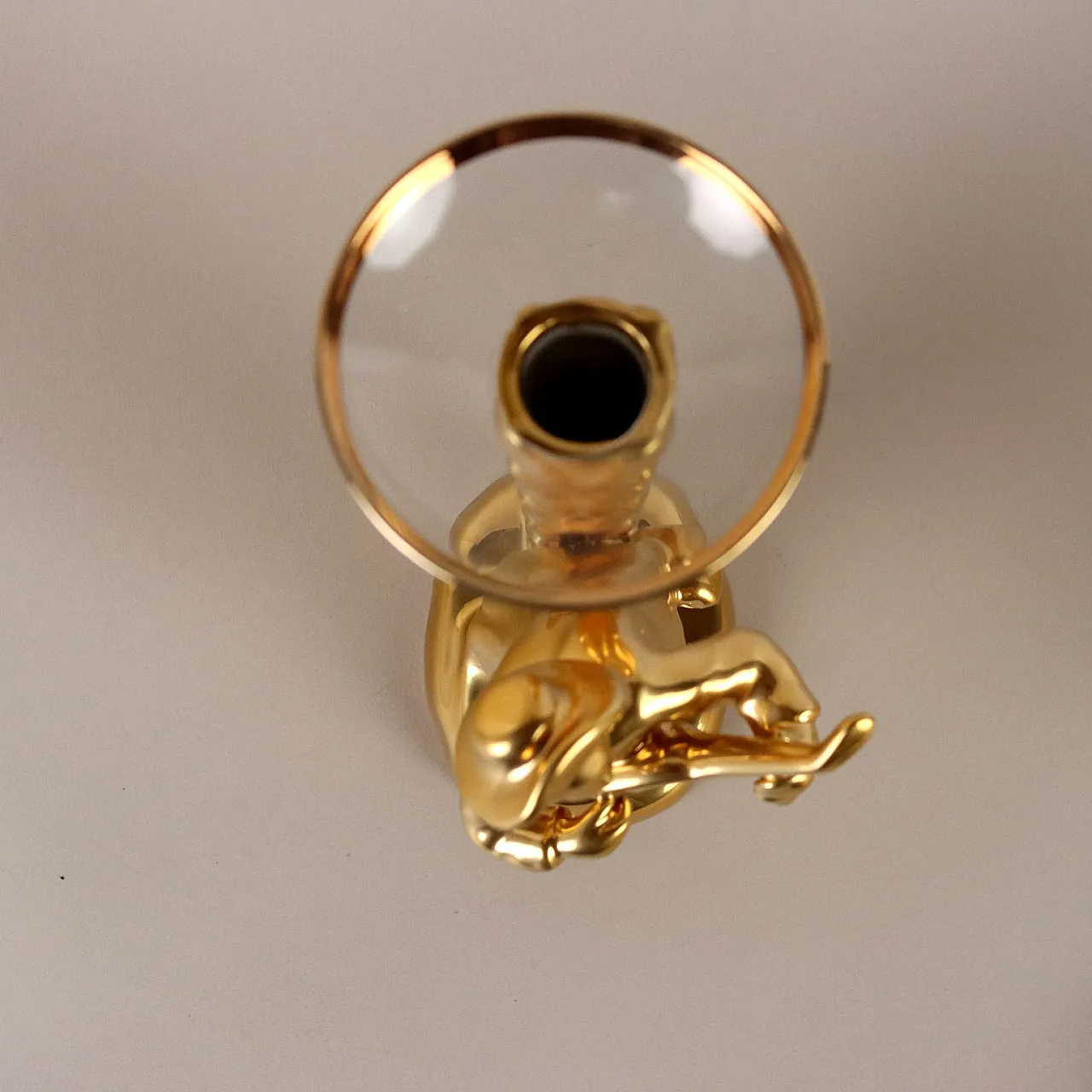 Coppia di candelieri in ceramica di Manifattura Este, '900 6