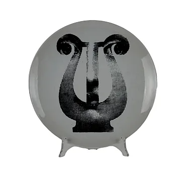 Porcelain Tema e Variazioni 56 plate by Piero Fornasetti, 1960s