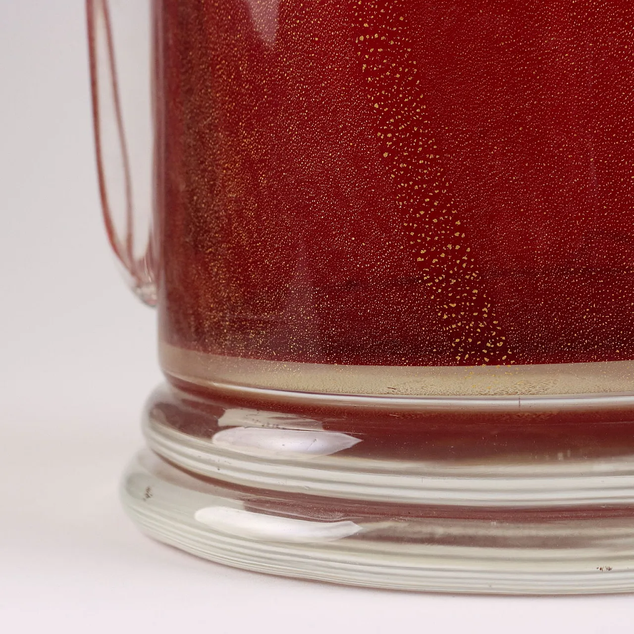 Vaso in vetro di Murano, anni '70 7